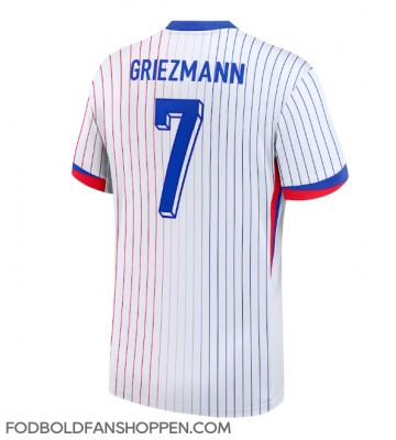 Frankrig Antoine Griezmann #7 Udebanetrøje EM 2024 Kortærmet